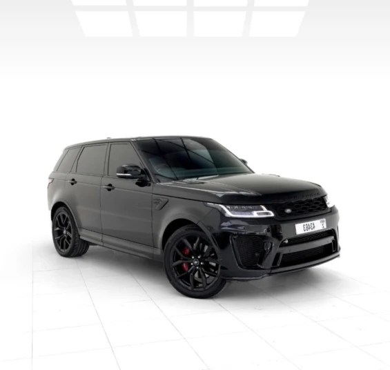 Land Rover Range Rover SVR 2023 BLACK RENTAL IN DUBAI - undefined